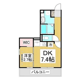 レセンテ塚田【3階】の間取り