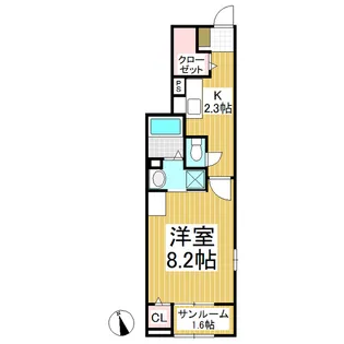 アーバン篠ノ井【101号室】の間取り