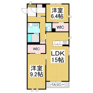 アベニール ラフィナ【1階】の間取り