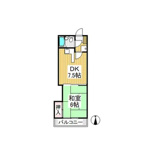 コーポICHIKAWA【300号室】の間取り