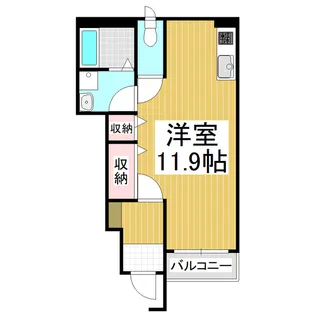 エル・ピソ YO【1階】の間取り