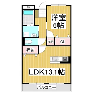 AvanceⅡ【303号室】の間取り