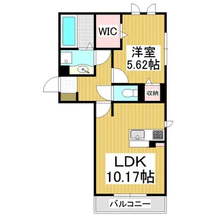 アーバンクレスト白板【1階】の間取り