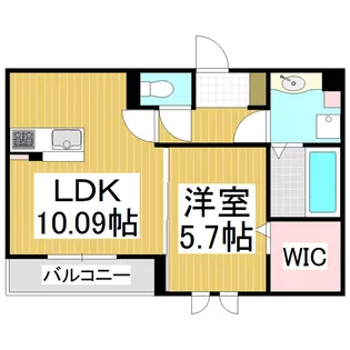 アーバンクレスト白板【2階】の間取り