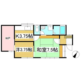 長野県上田市五加【一戸建】の間取り
