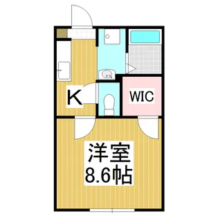 レオンK【1階】の間取り