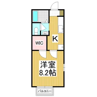 パストラル柴宮【101号室】の間取り
