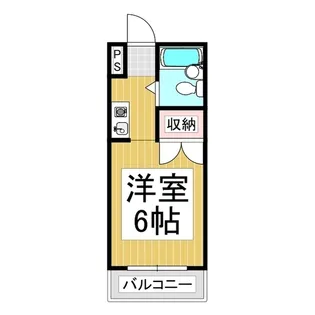 メゾン結【303号室】の間取り