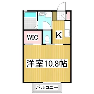 Palace O-Bell’s A棟【203号室】の間取り