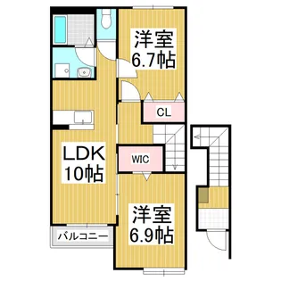 イデアル レジデンス【203号室】の間取り
