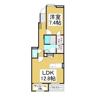 ルピナス【1階】の間取り