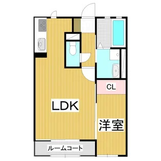 ハイデルベルク【102号室】の間取り