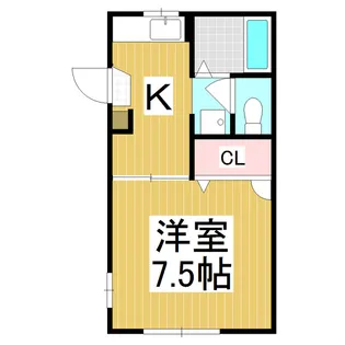 ディアス21【1階】の間取り
