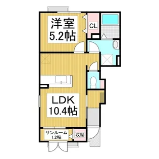 ボイジャー【1階】の間取り