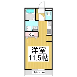 プランタンⅢ【1階】の間取り