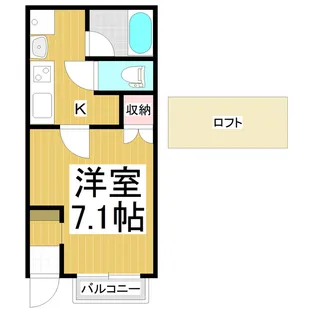 ロビンス【1階】の間取り