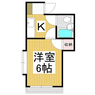 ハイツF【302号室】の間取り