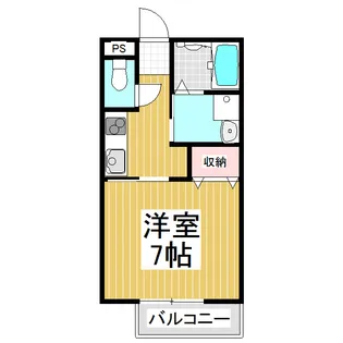 ウィズハイムソレイユ【102号室】の間取り