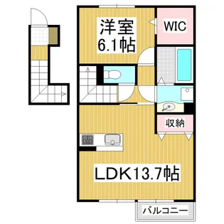 Pieno【2階】の間取り
