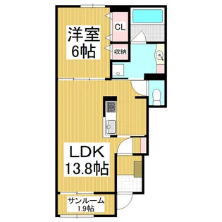 トーレヤ A【1階】の間取り