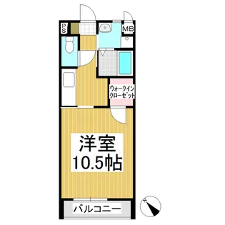 サープラスY・K【201号室】の間取り