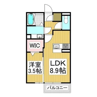 アイオーラT.S Ⅱ【2階】の間取り