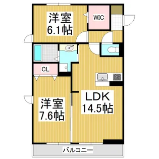 Bell 18【1階】の間取り