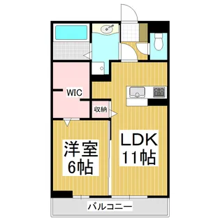 Bell 18【3階】の間取り