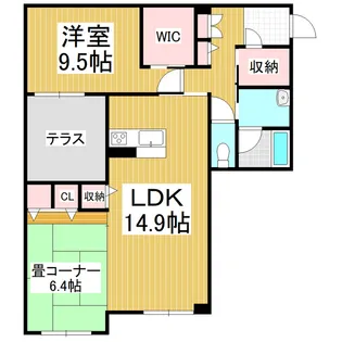マジェステ【1階】の間取り