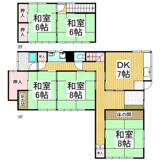 長野県上伊那郡南箕輪村【一戸建】の間取り
