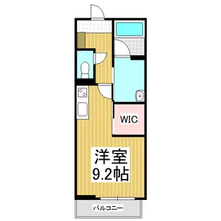 アンソレイエ【103号室】の間取り