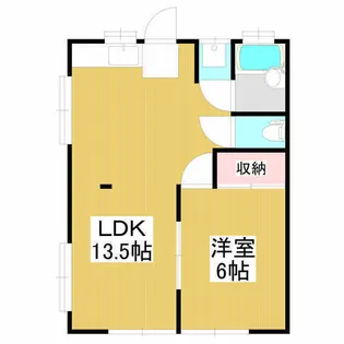 コーポツツミ【10B号室】の間取り