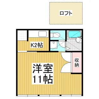 桜井マンション【303号室】の間取り