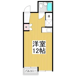 山本ビルディング【205号室】の間取り