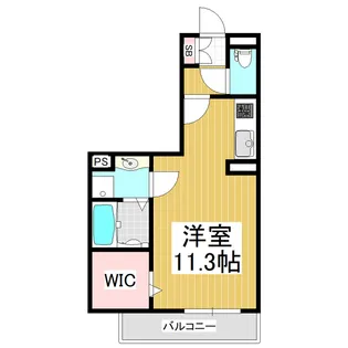 Ville natale【103号室】の間取り
