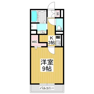 Ville natale【202号室】の間取り