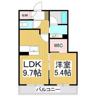ベレオ・ペリファニア【1階】の間取り