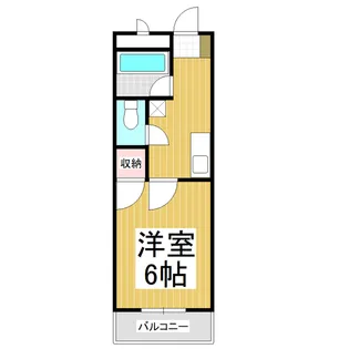 レジデンス923岡谷【4階】の間取り