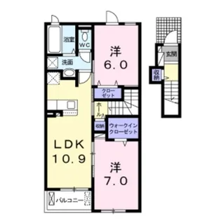 モンテ レオーネ【2階】の間取り