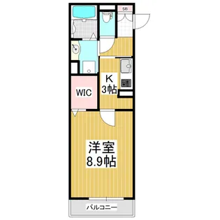 duccoⅤ【303号室】の間取り