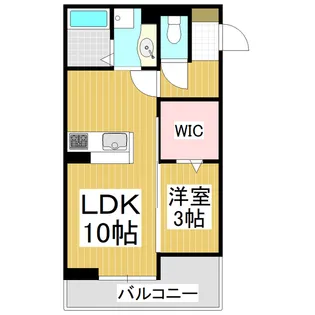 GRACA開智【1階】の間取り