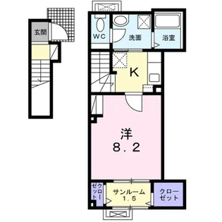 メルグランデ【2階】の間取り