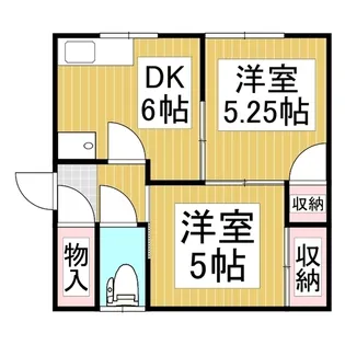 モトマチハイム【103号室】の間取り