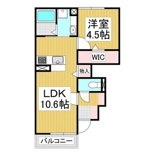 Habitation K【1階】の間取り