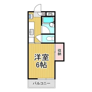 ヴィラ・ベルデ【305号室】の間取り