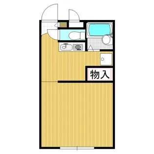 レオパレスシェソワ【204号室】の間取り