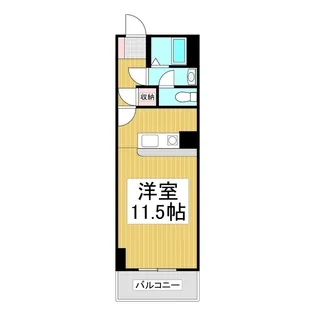 プチモンド諏訪レイク (306)【306号室】の間取り