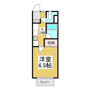 サンフジ 2【201号室】の間取り