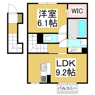 Andante B【2階】の間取り