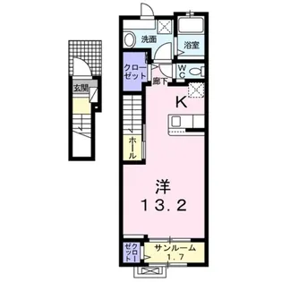 ガーデンハイツ・りんどう【2階】の間取り